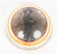 GENERAL GEORGE ARMSTRONG CUSTER EARLY PAPERWEIGHT