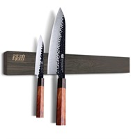 NEW $49 46cm Ash Wood Magnetic Knife Strip