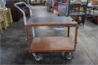 Rolling Industrial Cart With Heavy Duty Wheels