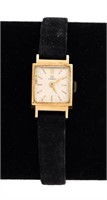 Vintage Tissot 14K Yellow Gold Ladies Wrist Watch
