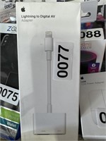 APPLE ADAPTER RETAIL $60