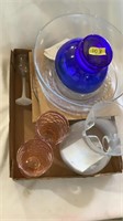 Glasses,plates, pitcher