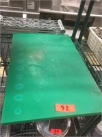 Lg. Green Cutting Board - 15" x 23"