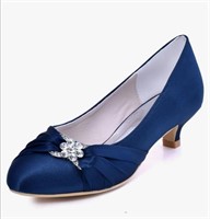 New (Size 7.5) Wedding Shoes for Bride Low Heel