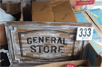 White Washed General Store Picture (U235B)