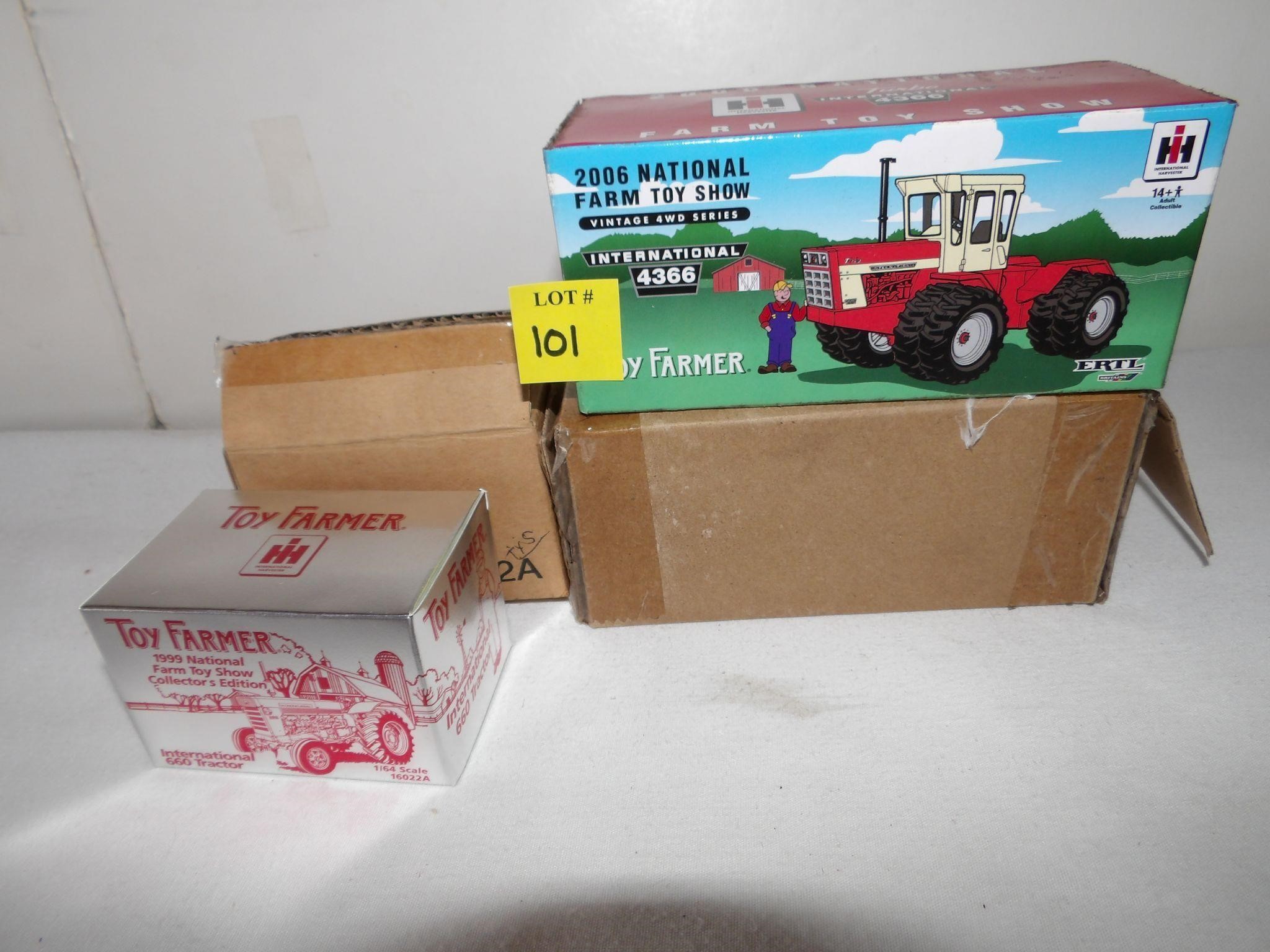 2-1/64th Toy Farmer Tractors