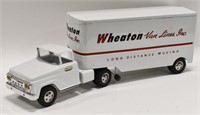 Restored Tonka Wheaton Van Lines Truck & Trailer