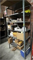 Galvanzed Metal Large Shelving Unit 24"x48"x96"H