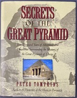 Secrets of the Great Pyramid Hardcover Book