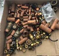 Q - BOX OF PIPE FITTINGS (T100)