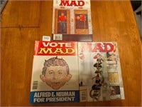 Vintage 3 1980 MAD Magazines