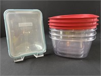 Lot Of 4 Kitchen Storage Containers
