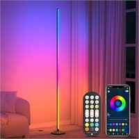 OUTON Smart Corner Floor Lamp, 65" LED Dimmable