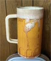 Cheinco litho beer mug trashcan