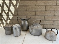 Old Tin & Metal Cookware