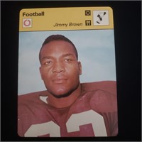 1977 Jim Jimmy Brown Cleveland Browns Sportscaster