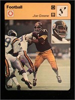 1980 Mean Joe Greene Pittsburgh Steelers NFL Footb