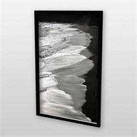 $22  22x34 Profile Poster Frame Black