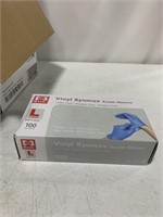 VINYL SYNMAX EXAM GLOVES 10 BOXES 100PCS EACH