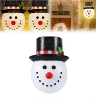 Christmas Snowman Porch Light Covers, 12 Inch