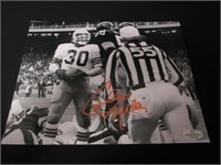 Cleo Miller Signed Browns 8x10 Photo W/Coa