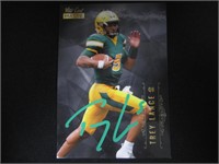 Trey Lance Signed Bison Sports Card W/Coa