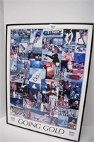 Framed Olympic Poster