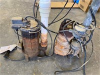 2 old sump pumps- condition unknown