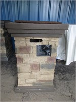 Outdoor Propane Fire Pit Heater - Tested & Works!