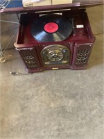 Vintage record player