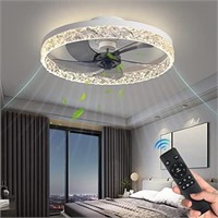 Modern Indoor Flush Mount Ceiling Fan