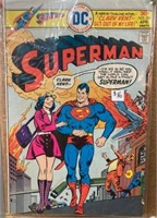 10 OLD COMIC BOOKS INCL SUPERMAN AND SPIDERMAN