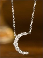 18K Gold Natural Diamond Necklace