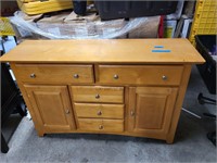 Solid wood buffet