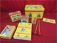 Curious George Metal Box w/ Contents