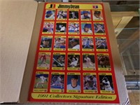 1991 Jimmy Dean uncut baseball