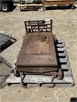 Antique Bar And Weight Scale