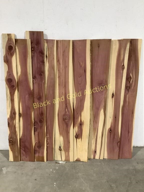 (9) 1/2"-1/8" Thin Cedar Boards