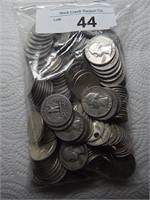 200 Washington 90% Silver Quarters $50 Face #3