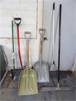 Scoop Shovels and Hand Tools