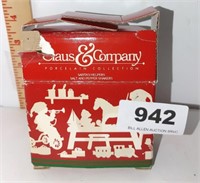 Christmas children S&P shakers still in box