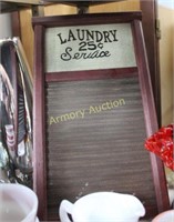 LAUNDRY 25C SERVICE WASHBOARD