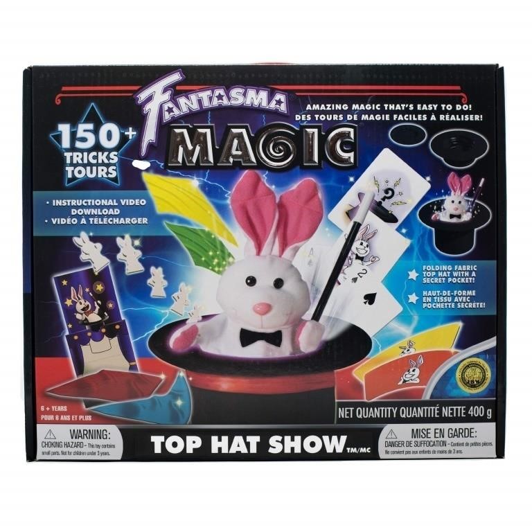 Fantasma Amazing Top Hat Show Magic Set or Kids -