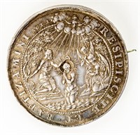 Coin RAre 17th Century Christ Circumcision Silver