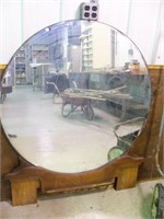 Round Mirror from vanity