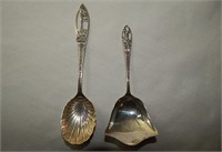 Sterling Silver Yellowstone Park Sugar Spoons