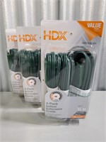 Lot of HDX Indoor Extensions