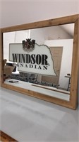 Large Windsor Canadian/ Nebraska mirrored