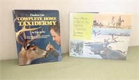 (2) BOOKS:  TAXIDERMY; ARTIST OF BIGHORN MOUNTAINS