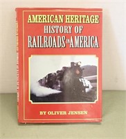(2) BOOKS:  HISTORY OF RAILROADS IN AMERICA;